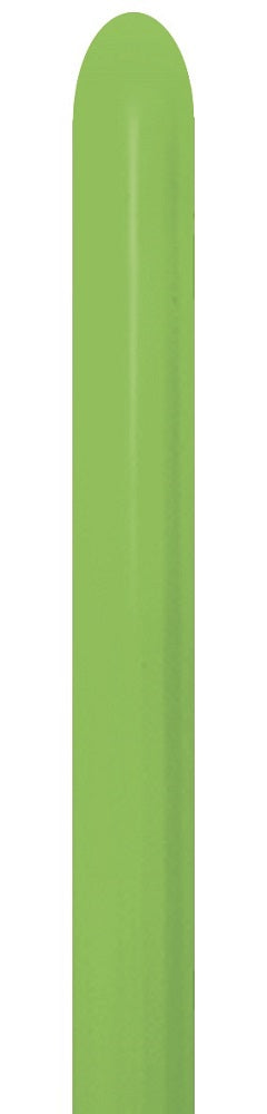Sempertex 031 Fashion Lime Green 260S Nozzle up Modellierballons Hellgrün