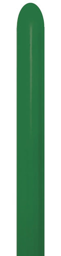 Sempertex 032 Fashion Forest Green 160S Nozzle up Modellierballons Grün