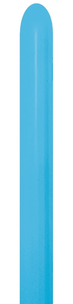 Sempertex 040 Fashion Blue 260S Nozzle up Modellierballons Blau