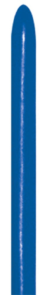 Sempertex 041 Fashion Royal Blue 160S Nozzle up Modellierballons Blau