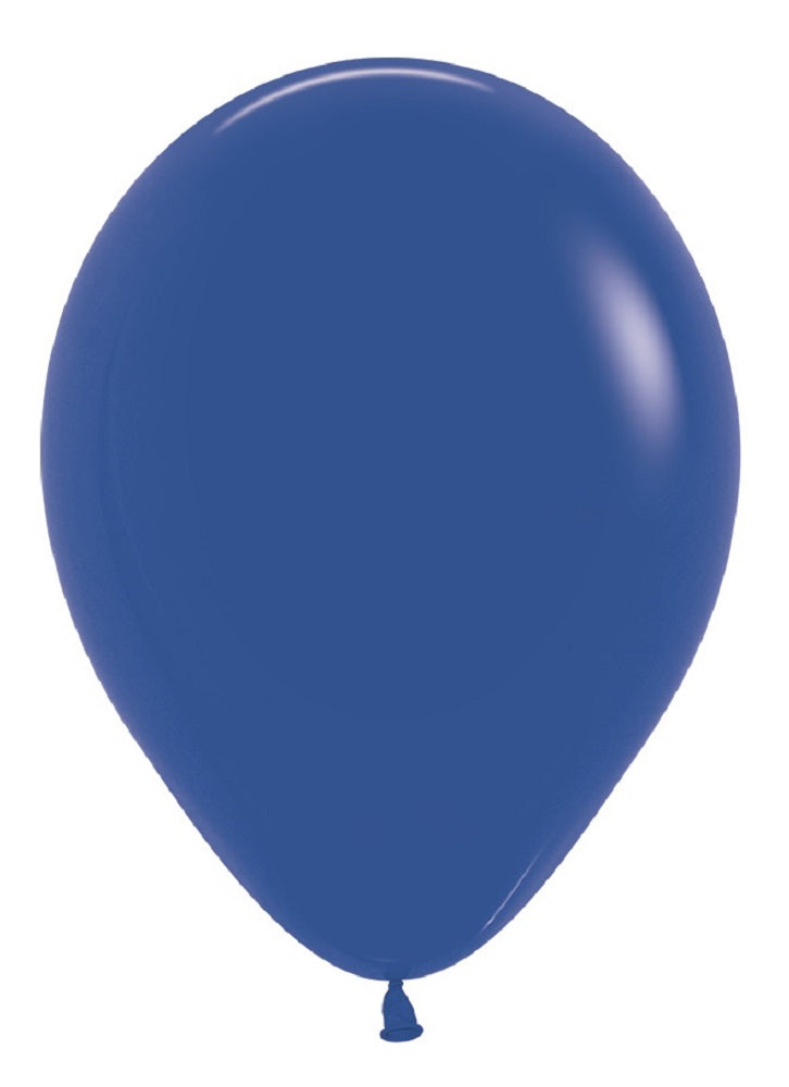 Sempertex 041 Fashion Royal Blue (Blau) 23cm 9" Latex Luftballons