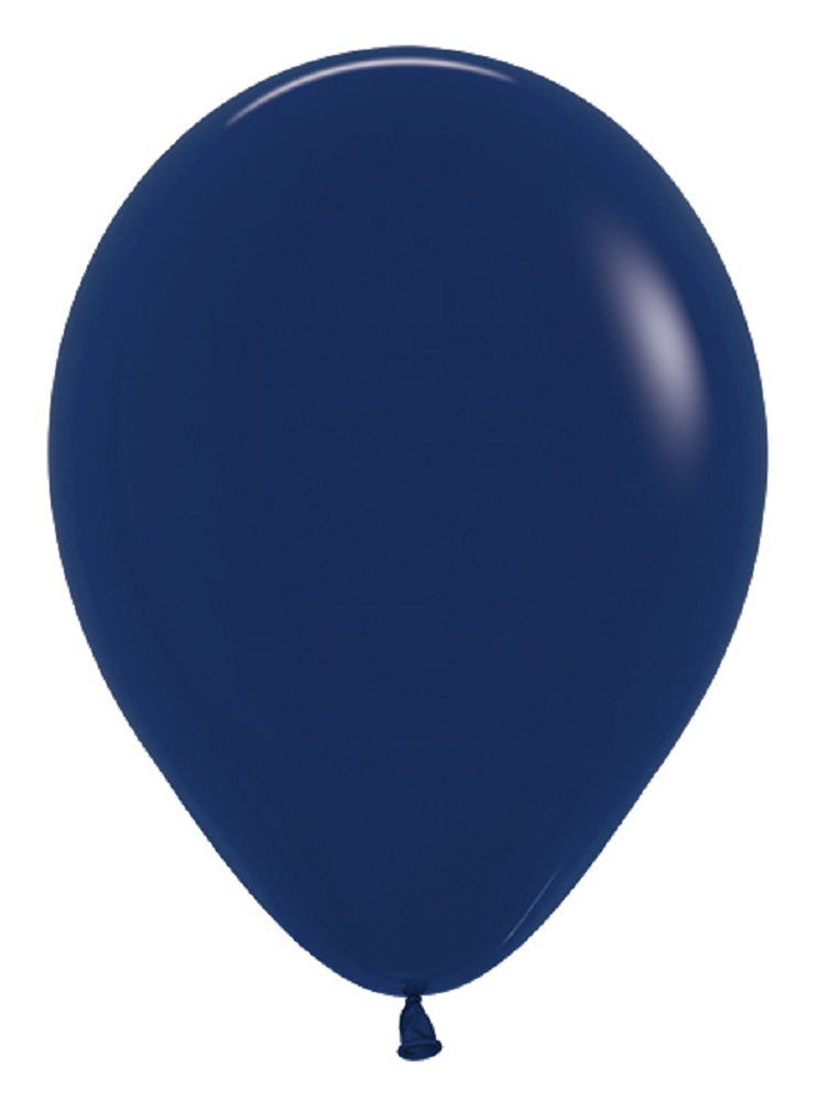 Sempertex 044 Fashion Navy Blue (Blau) 23cm 9" Latex Luftballons