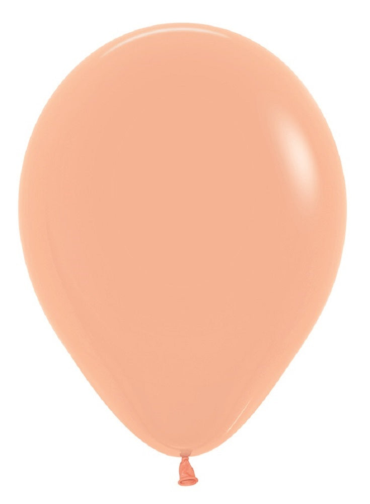 Sempertex 060 Fashion Peach Blush (Pfirsich / Hautfarben) 23cm 9" Latex Luftballons