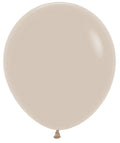 Sempertex 071 Fashion White Sand 45cm 18" Latex Luftballons
