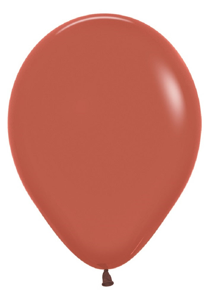 Sempertex 072 Fashion Terracotta (Braun) 23cm 9" Latex Luftballons