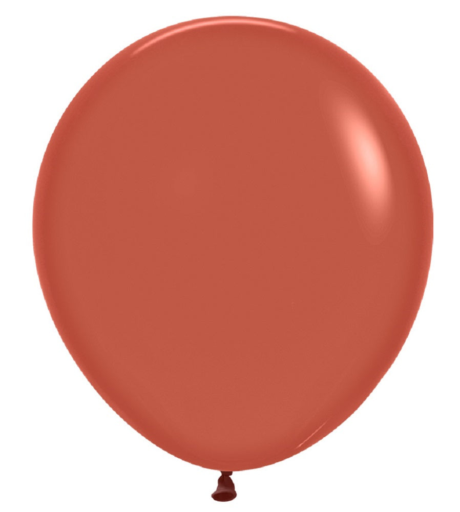 Sempertex 072 Fashion Terracotta (Braun) 45cm 18" Latex Luftballons