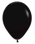 Sempertex 080 Fashion Black (Schwarz) 23cm 9" Latex Luftballons