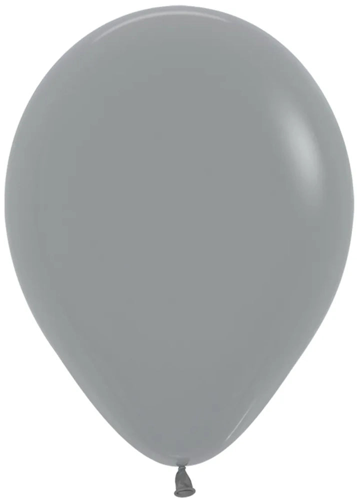 Sempertex 082 Fashion Urban Grey (Grau) 30cm 12" Latex Luftballons
