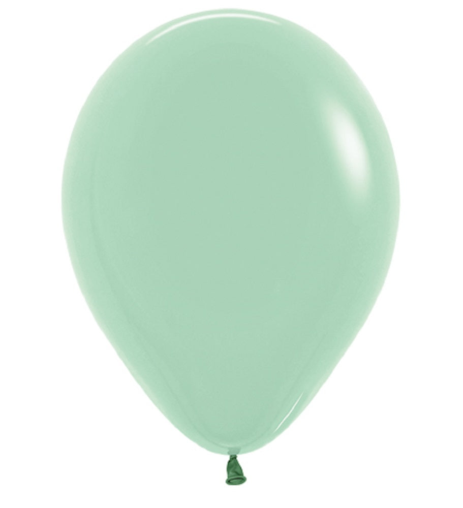Sempertex 126 Pastel Dusk Green Tea (Grün) 23cm 9" Latex Luftballons