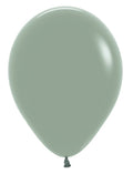 Sempertex 127 Pastel Dusk Laurel Green 23cm 9" Latex Luftballons