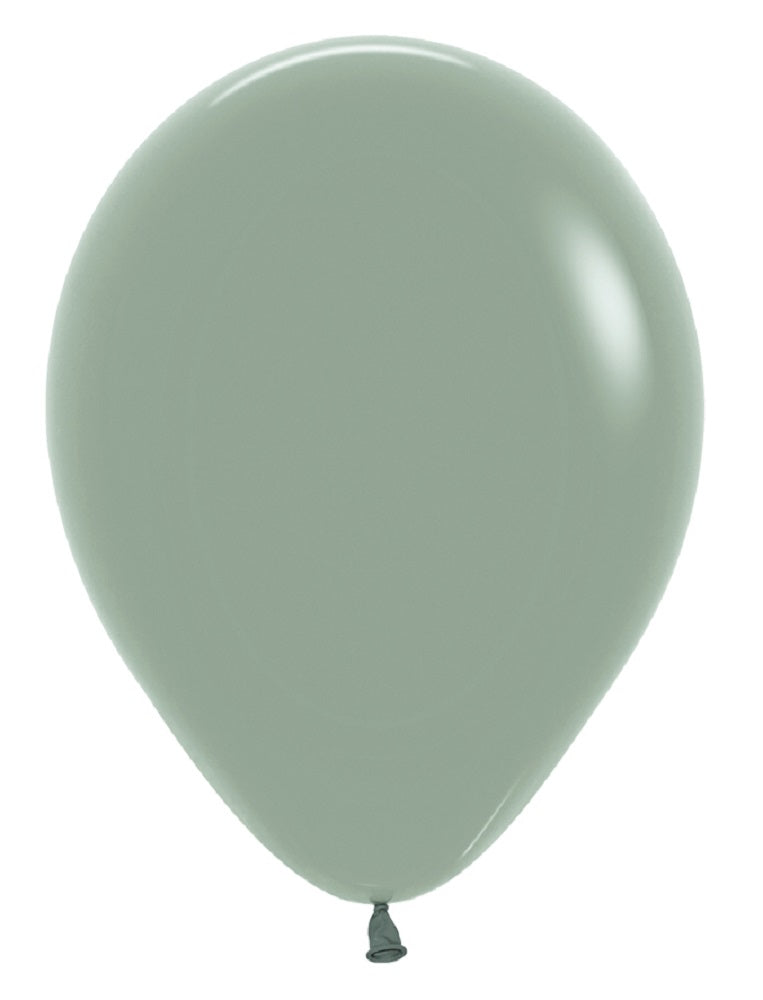 Sempertex 127 Pastel Dusk Laurel Green 23cm 9" Latex Luftballons