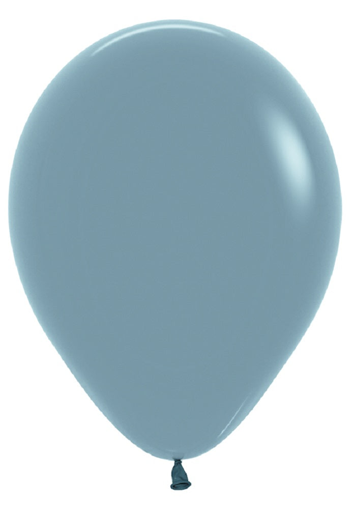 Sempertex 140 Pastel Dusk Blue 23cm 9" Latex Luftballons