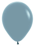 Sempertex 140 Pastel  Dusk Blue 30cm 12" Latex Luftballon
