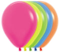 Sempertex 200 Neon Assortment 23cm 9" Latex Luftballons