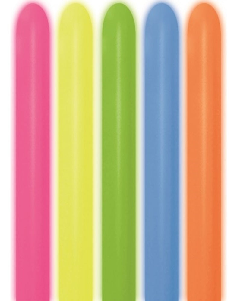 Sempertex 200 Neon Assortment 260S Modellierballons
