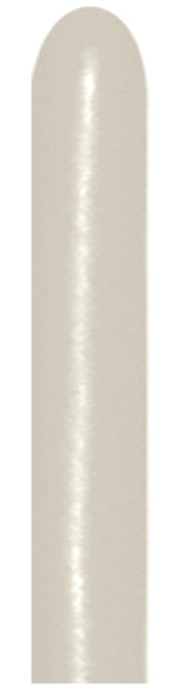 Sempertex 390 Crystal Clear 360S Nozzle up Modellierballons Transparent