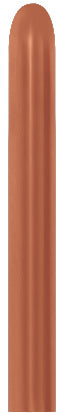 Sempertex 573 Metallic Copper 260S Modellierballons Kupfer
