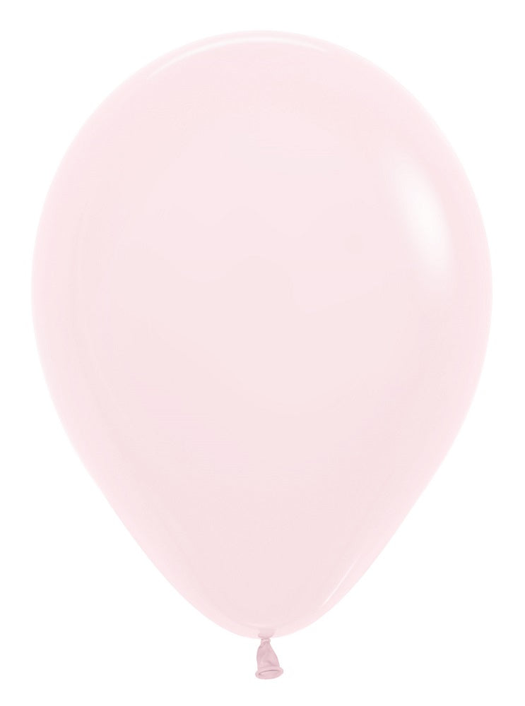 Sempertex 609 Pastel Matte Pink (Rosa) 12,5cm 5" Latex Luftballons
