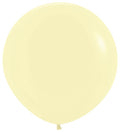 Sempertex 620 Pastel Matte Yellow 90cm 36 Inch Latex Riesenluftballons Gelb