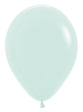 Sempertex 630 Pastel Matte Green (Grün) 30cm 12" Latex Luftballon