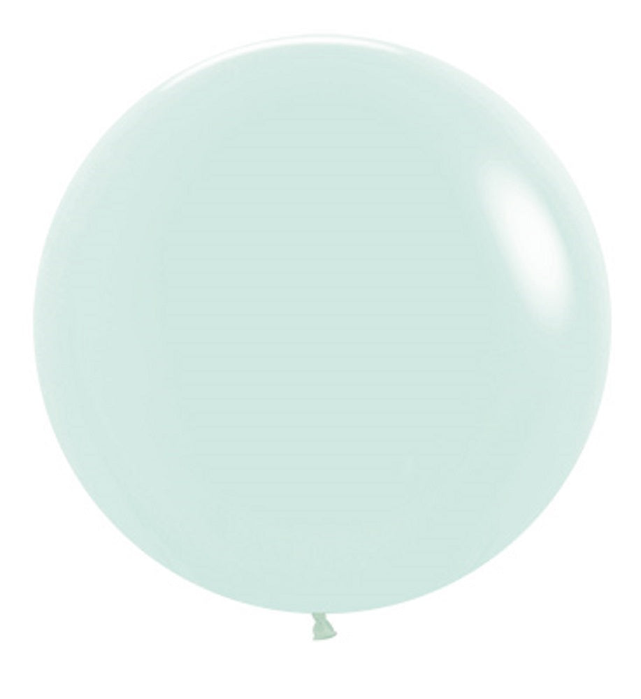 Sempertex 630 Pastel Matte Green (Grün) 61cm 24" Latex Luftballons
