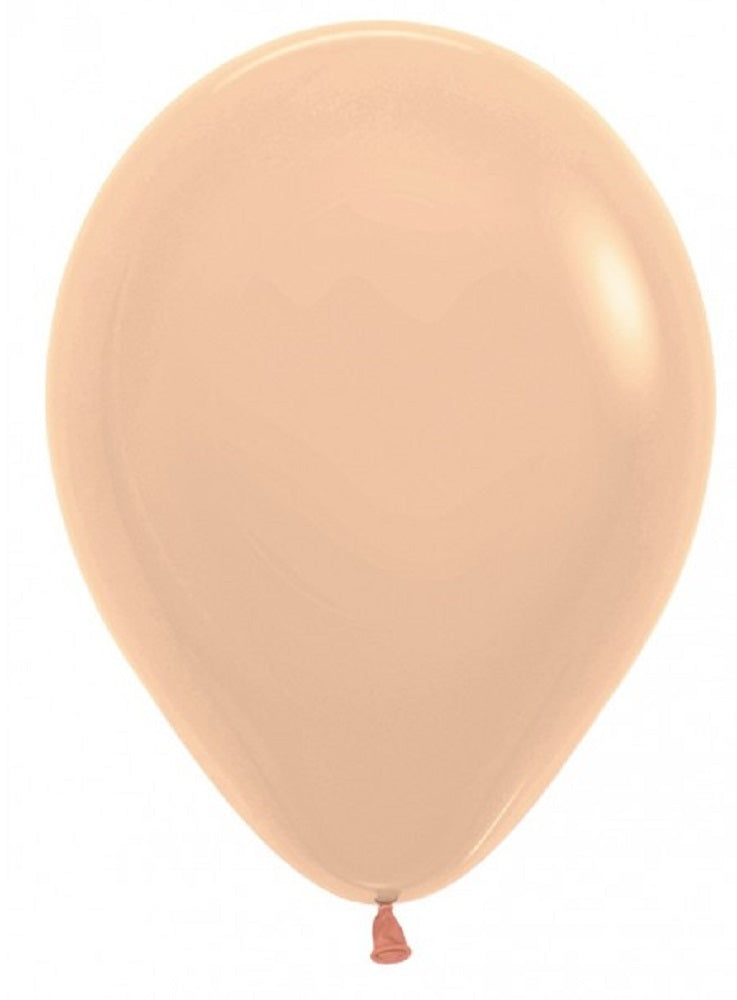 Sempertex 660 Pastel Matte Malibu Peach 12,5cm 5" Latex Luftballons