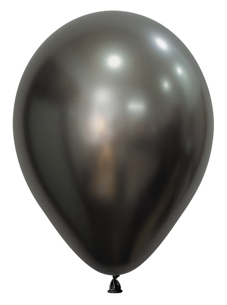 Sempertex 880 Silk Midnight Grey (Grau) 12,5cm 5" Latex Luftballons