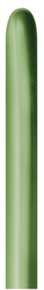 Sempertex 931 Reflex Lime Green 260S Nozzle up Modellierballons Grün