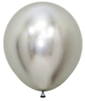 Sempertex 981 Reflex Silver (Silber) 45cm 18" Latex Luftballon