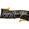 Silvester Folienballon Happy New Year Banner 78cm 31"