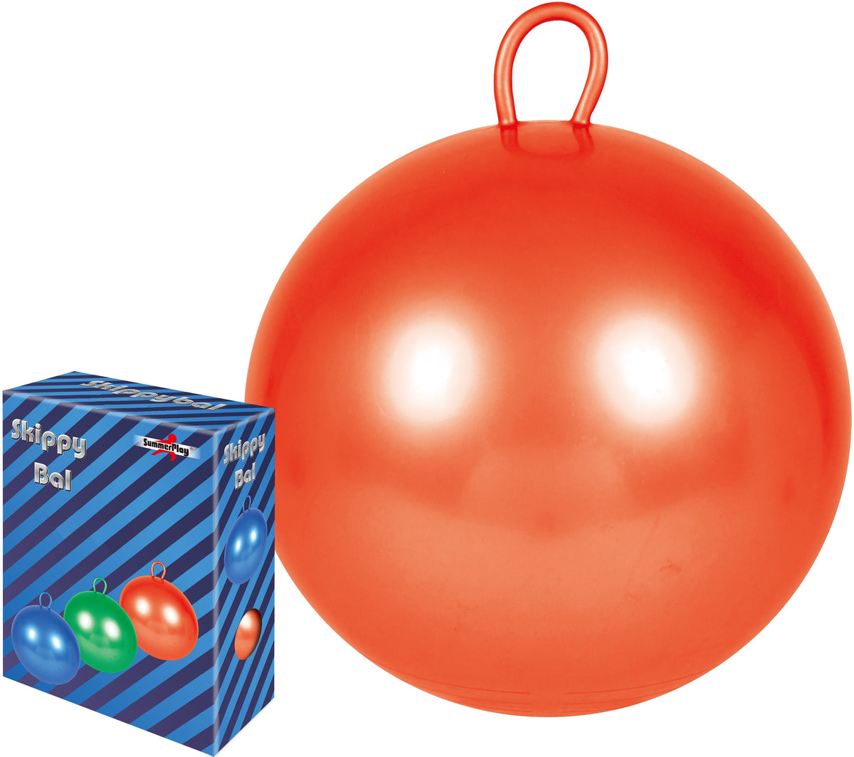 Skippy Hüpfball rot