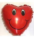 Smile Face Herz Folienballon - 45cm 18''
