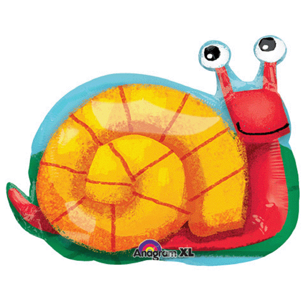 Snail Schnecke Folienballon 56 x 46cm
