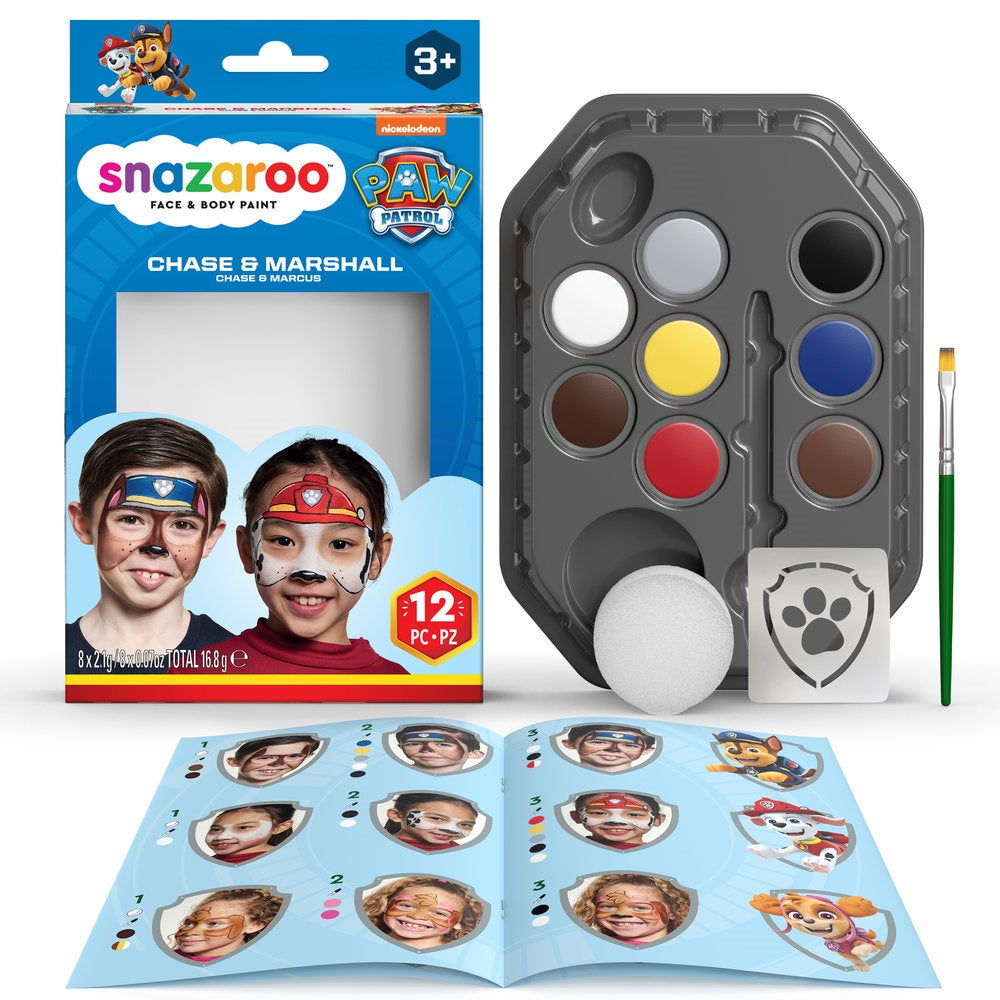 Snazaroo Schminkset Paw Patrol Chase und Marshall