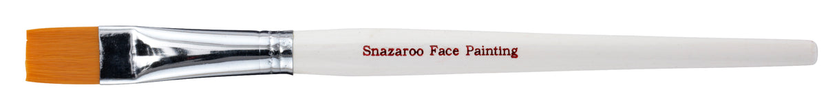 Snazaroo Pinsel groß, flach Weiß