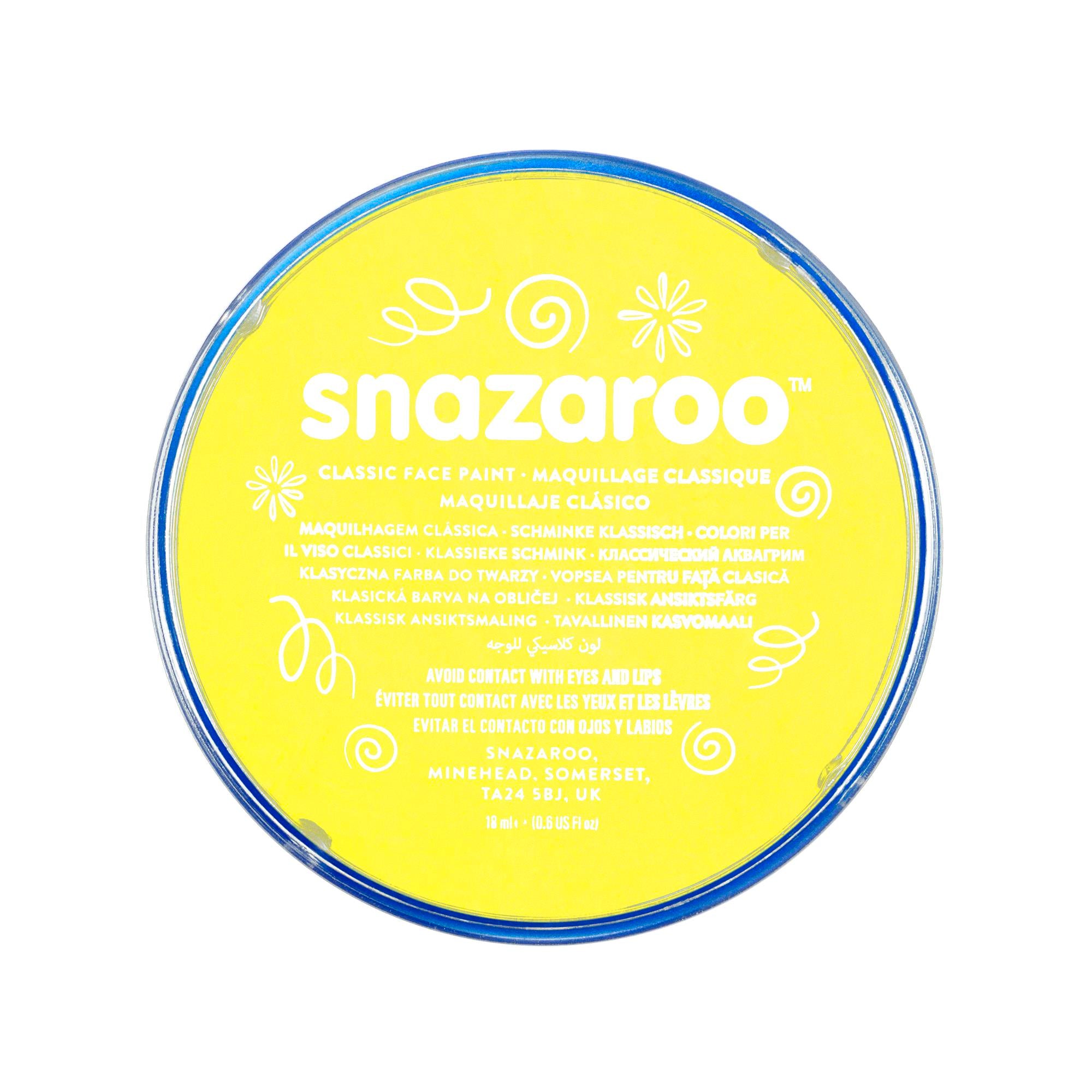 Snazaroo Schminkfarbe Blassgelb 18 ml
