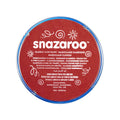 Snazaroo Schminkfarbe Bordeaux 18 ml