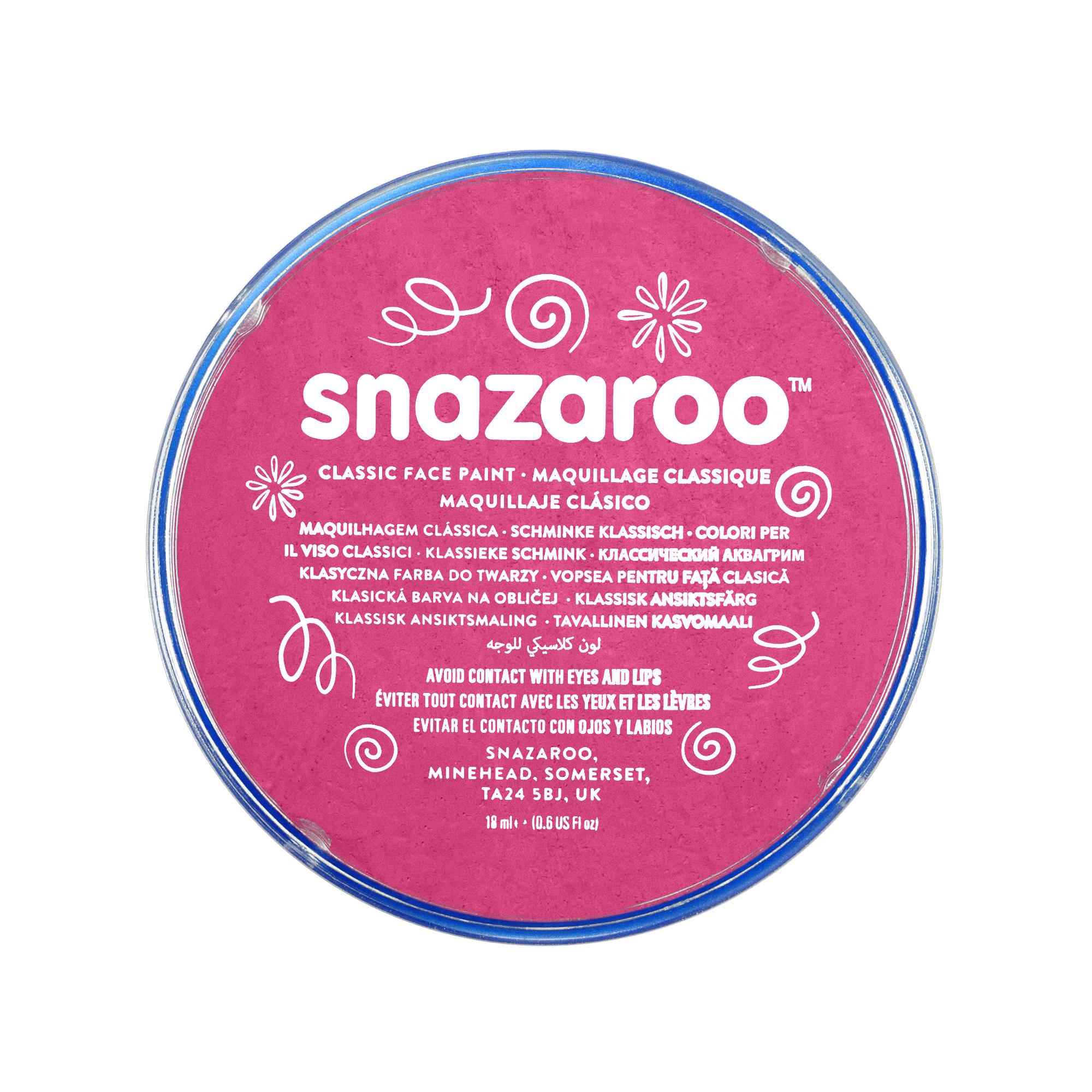 Snazaroo Schminkfarbe Fuchsienrosa 18 ml