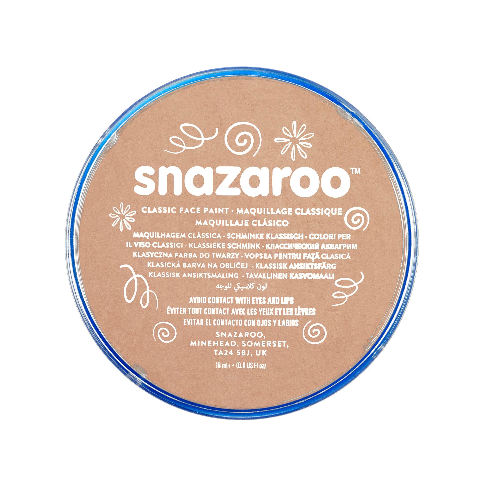 Snazaroo Schminkfarbe Gerstenbeige 18 ml