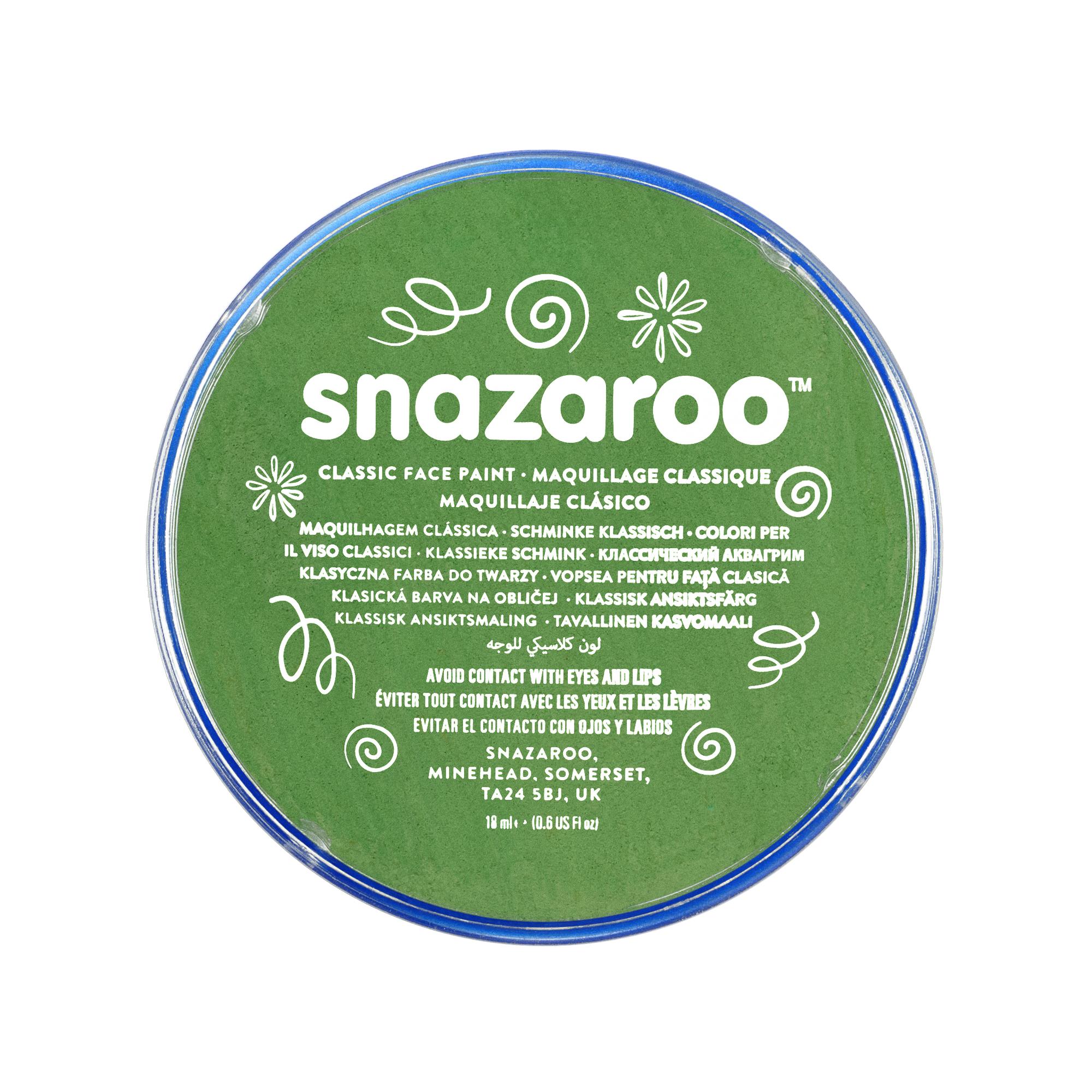 Snazaroo Schminkfarbe Grasgrün 18 ml