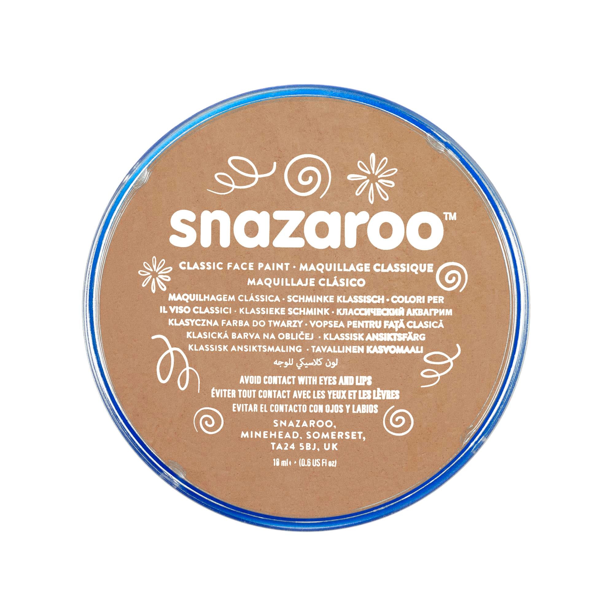 Snazaroo Schminkfarbe Hellbeige 18 ml