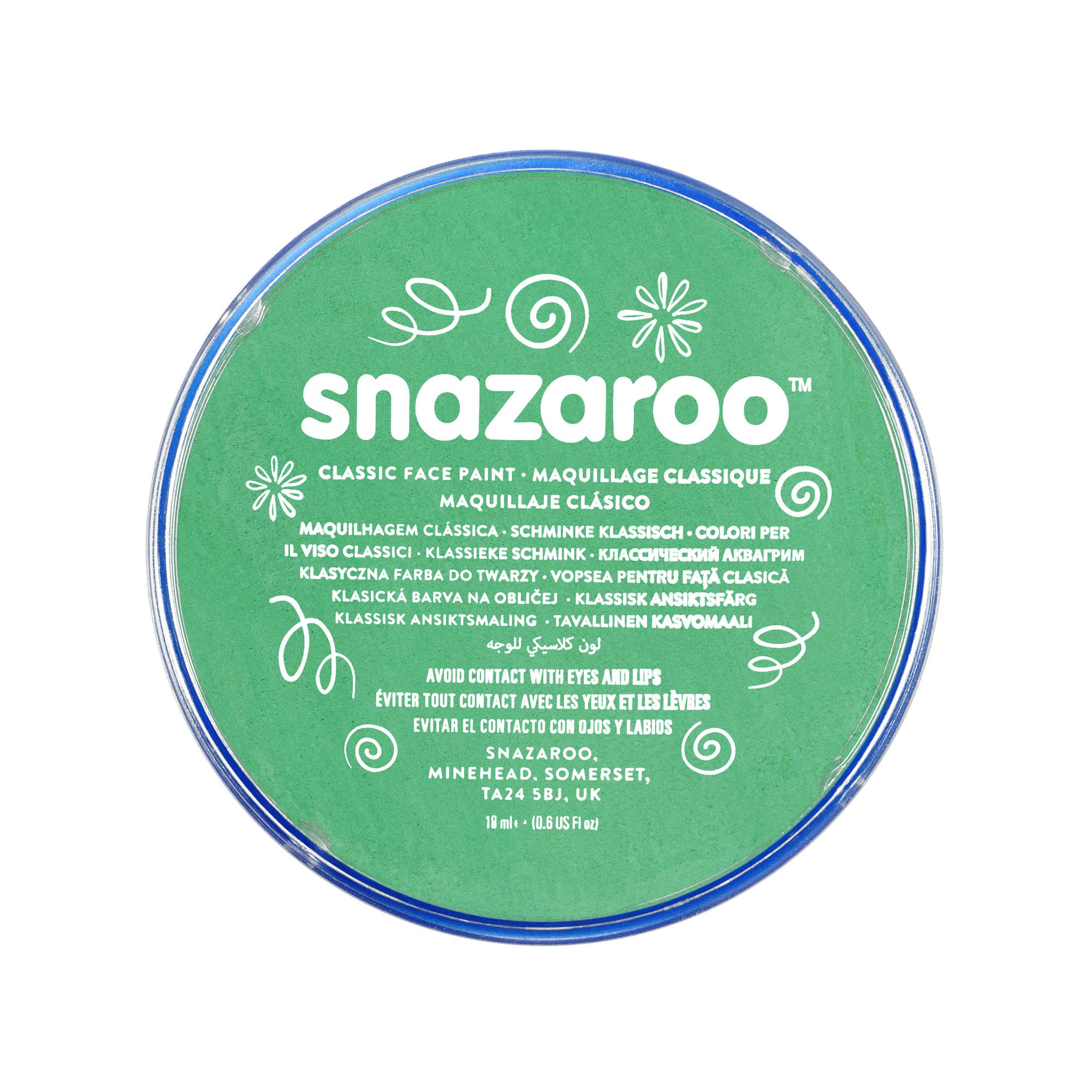 Snazaroo Schminkfarbe Leuchtendgrün 18 ml