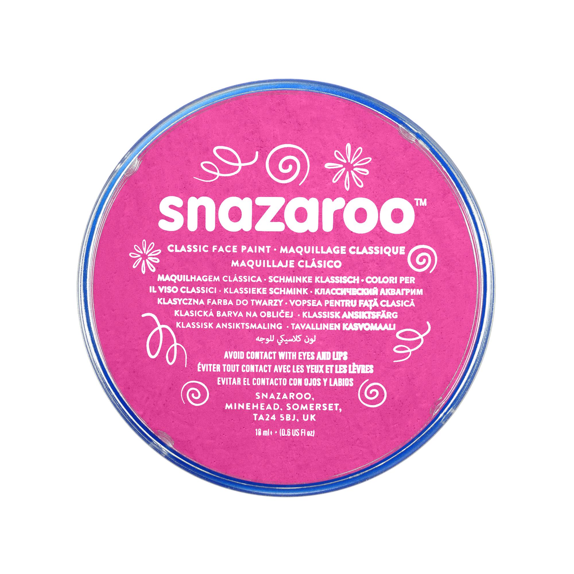 Snazaroo Schminkfarbe Leuchtendrosa 75 ml