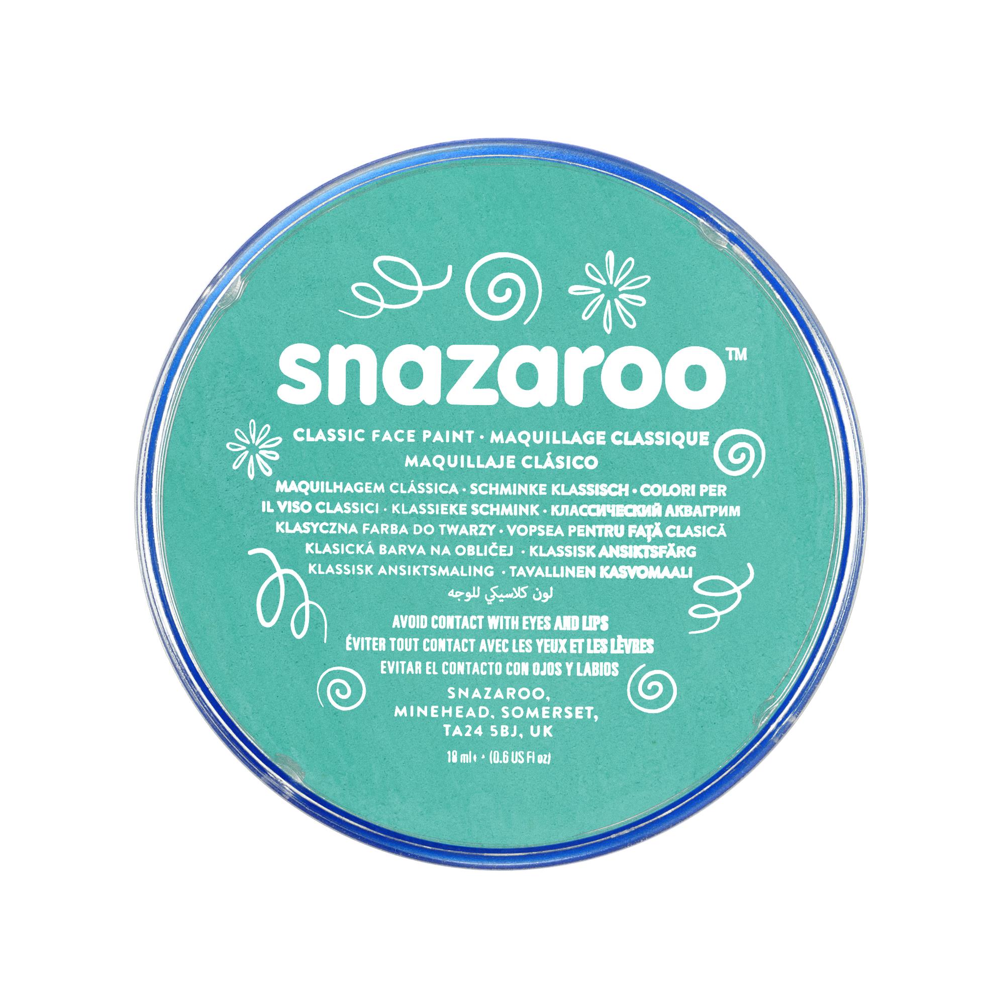 Snazaroo Schminkfarbe Meerblau 18 ml