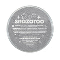 Snazaroo Schminkfarbe Schimmernd Metallgrau 18 ml