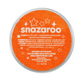 Snazaroo Schminkfarbe Schimmernd Orange 18 ml