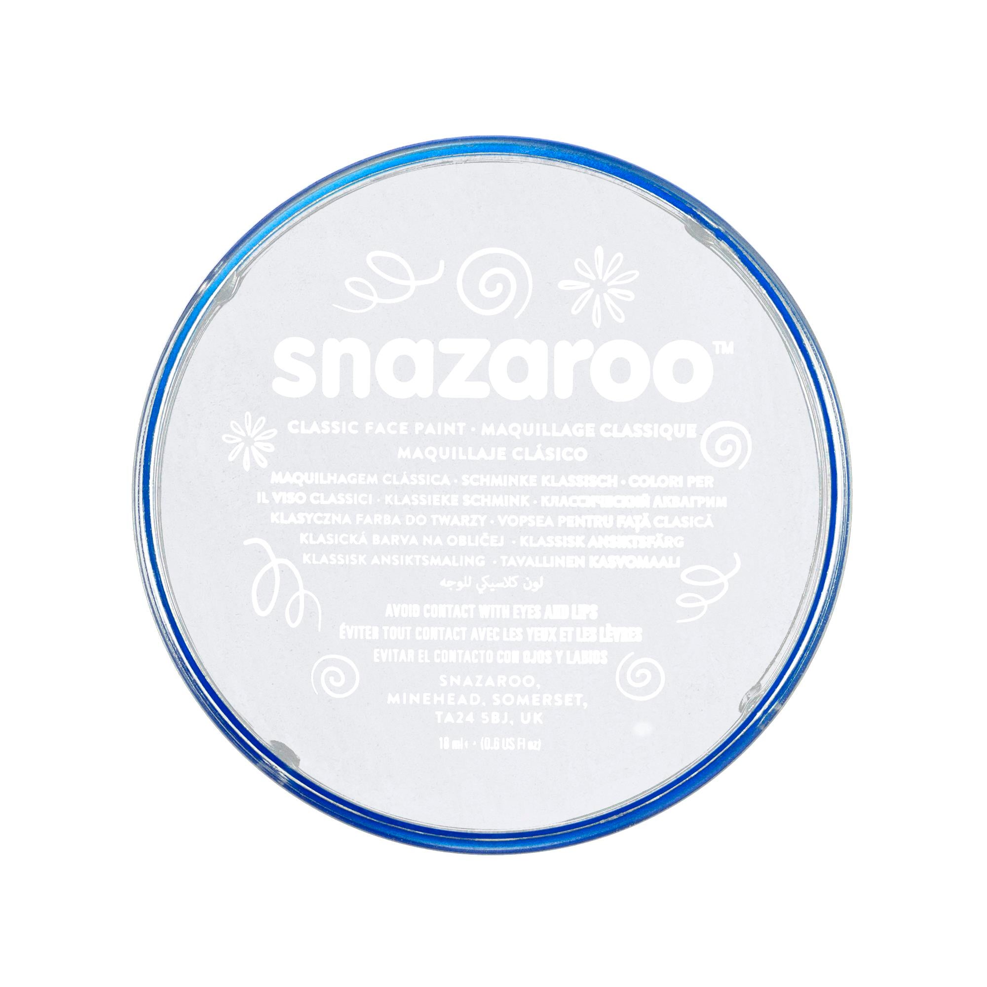 Snazaroo Schminkfarbe Weiß 75 ml