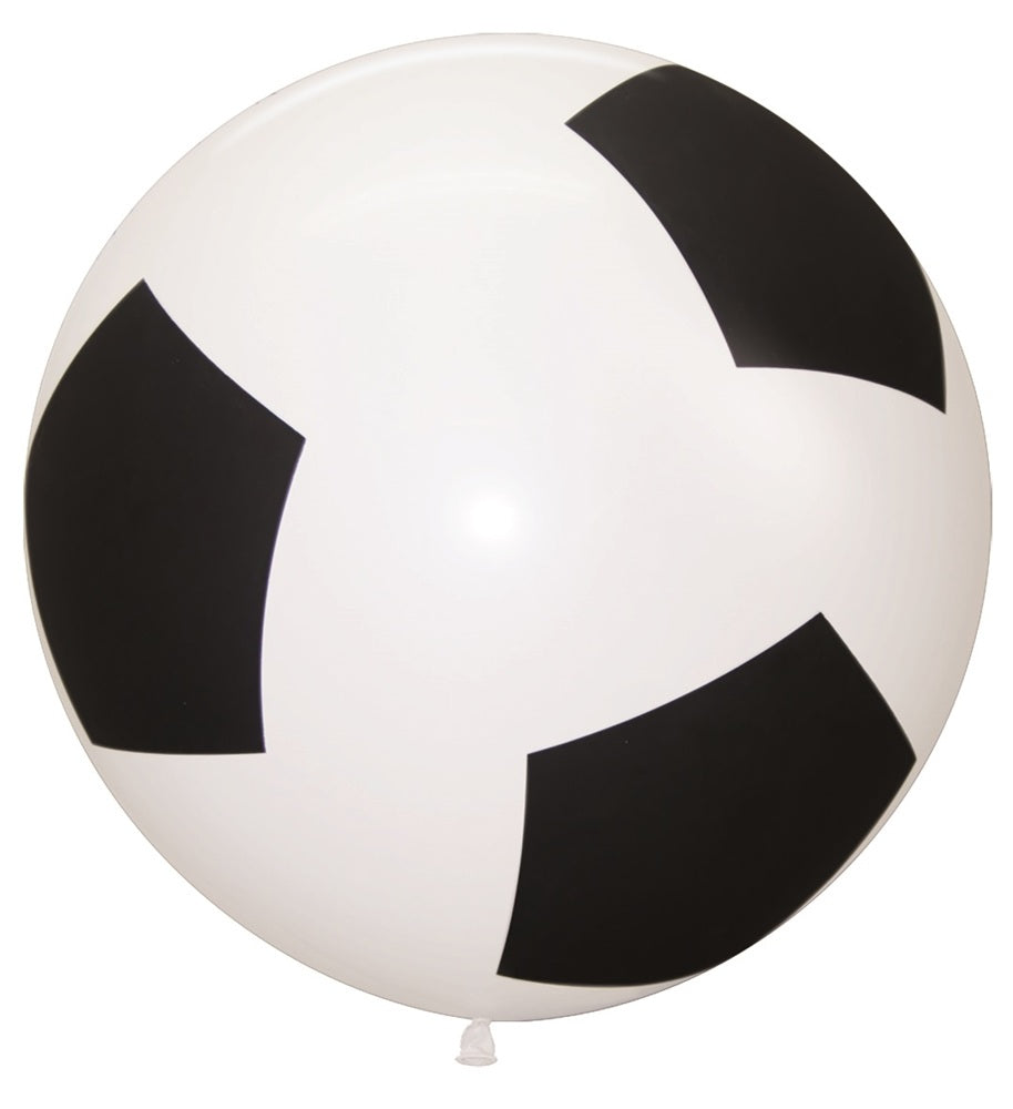 Soccer Ball Fussball 90cm 36 Inch Latex Luftballons Sempertex