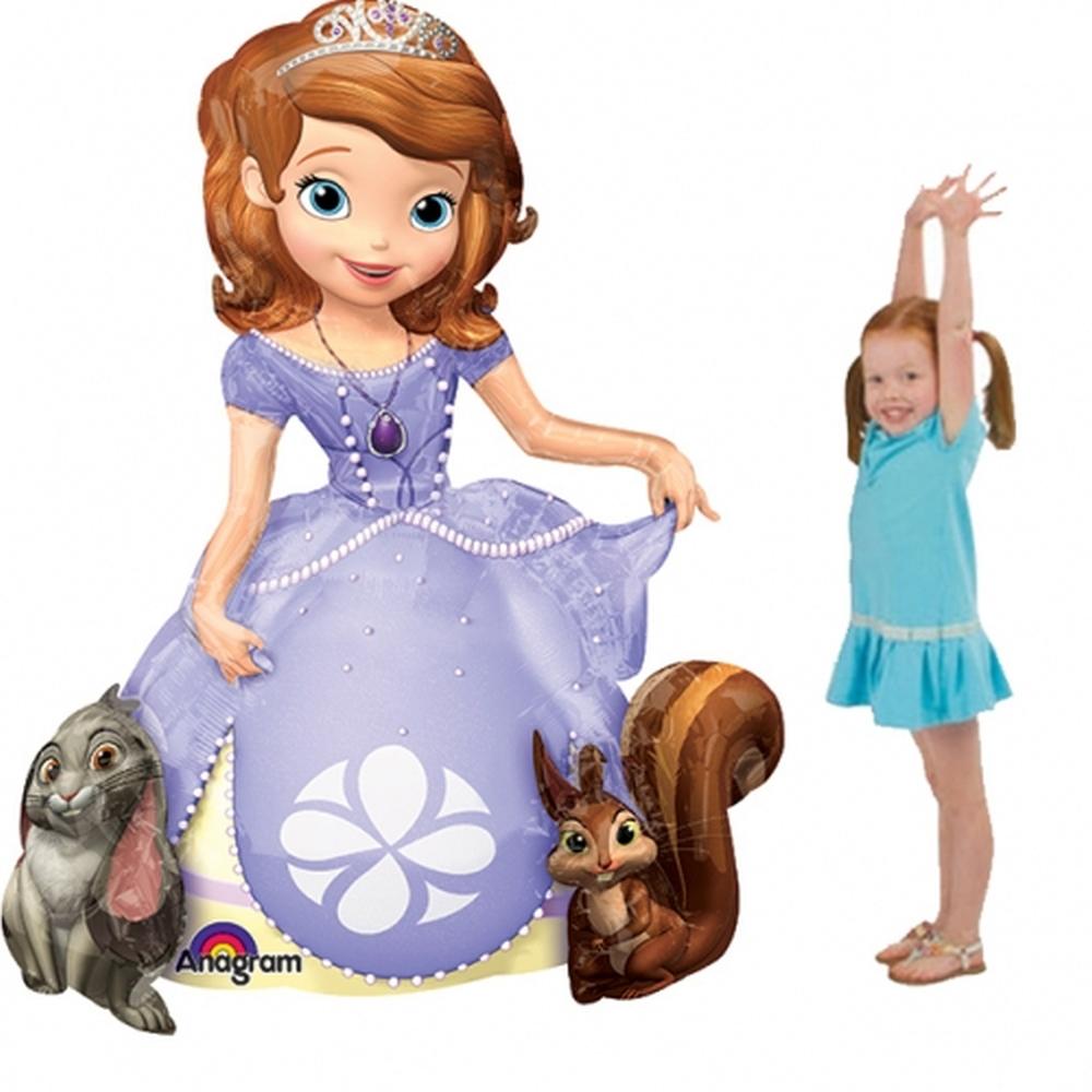 Sofia die Erste Disney Airwalker Folienballon - 93cm x 121cm