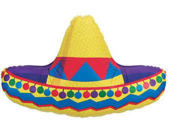 Sombrero Hut Folienballon 86cm 34"
